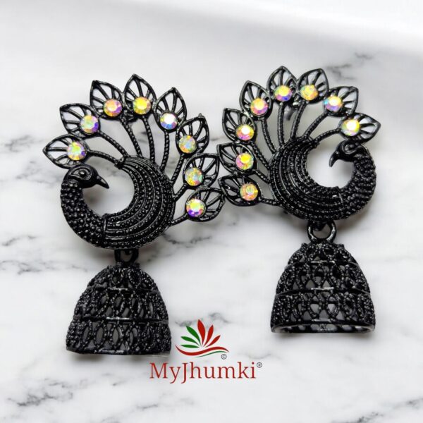 Oxidised Jhumka Earring For Women